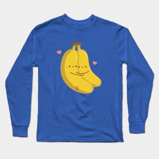 Cute Hugging Bananas, Bananas For You Long Sleeve T-Shirt